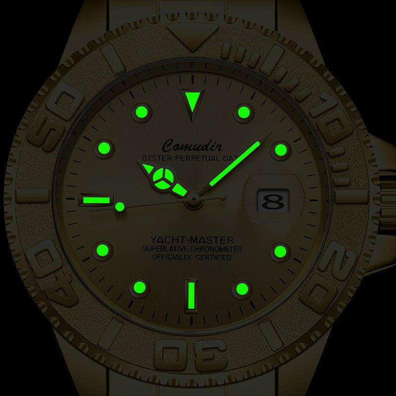 Montre Homme Submarine Automatique Factice Style Mécanique Élégante - IVOIRART.COM