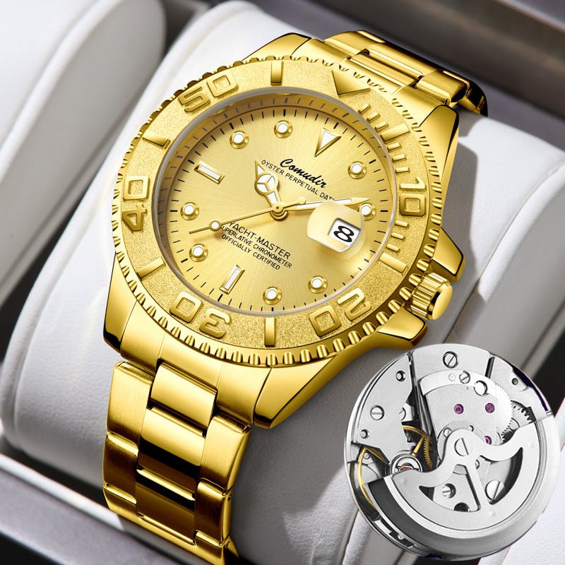 Montre Homme Submarine Automatique Factice Style Mécanique Élégante - IVOIRART.COM