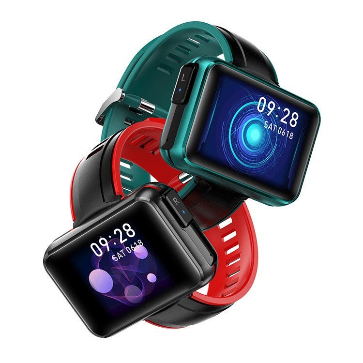Montre Intelligente 2 en 1 T91 avec Casque Bluetooth Sans Fil Intégré - IVOIRART.COM