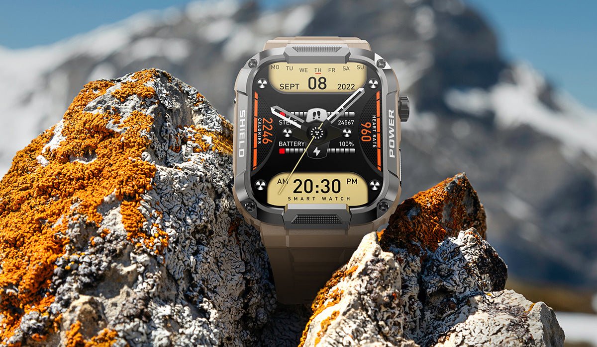 Montre Intelligente à Écran Large HD avec Appels Bluetooth et Fonctionnalités Avancées - IVOIRART.COM