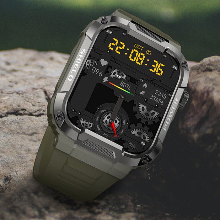 Montre Intelligente à Écran Large HD avec Appels Bluetooth et Fonctionnalités Avancées - IVOIRART.COM