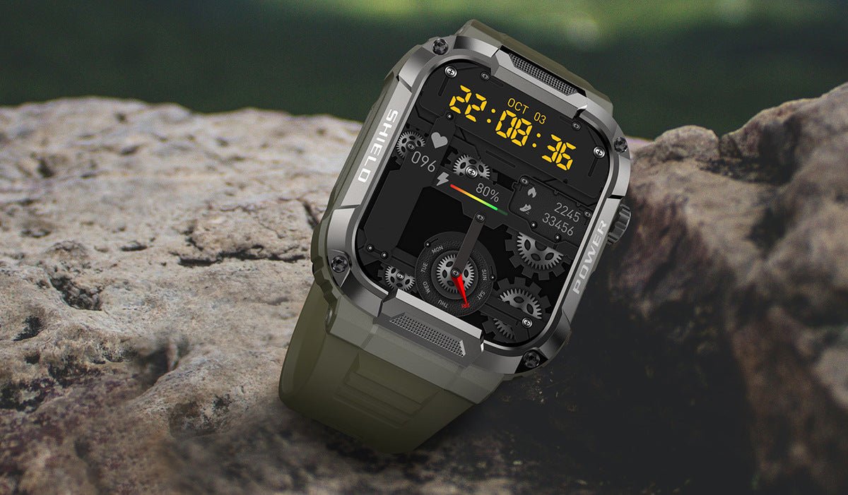 Montre Intelligente à Écran Large HD avec Appels Bluetooth et Fonctionnalités Avancées - IVOIRART.COM