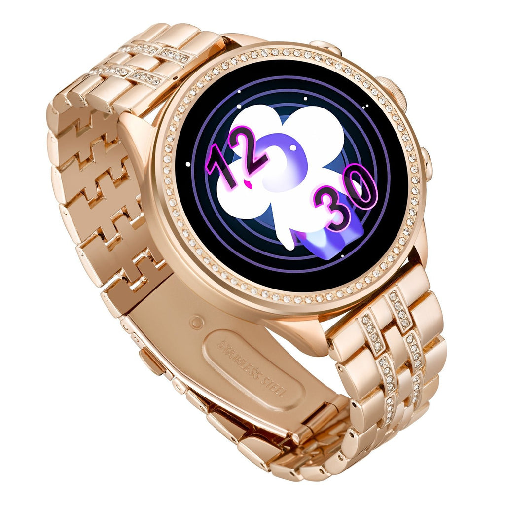 Montre Intelligente Femme Élégante avec Appel Bluetooth et Écran Tactile - IVOIRART.COM