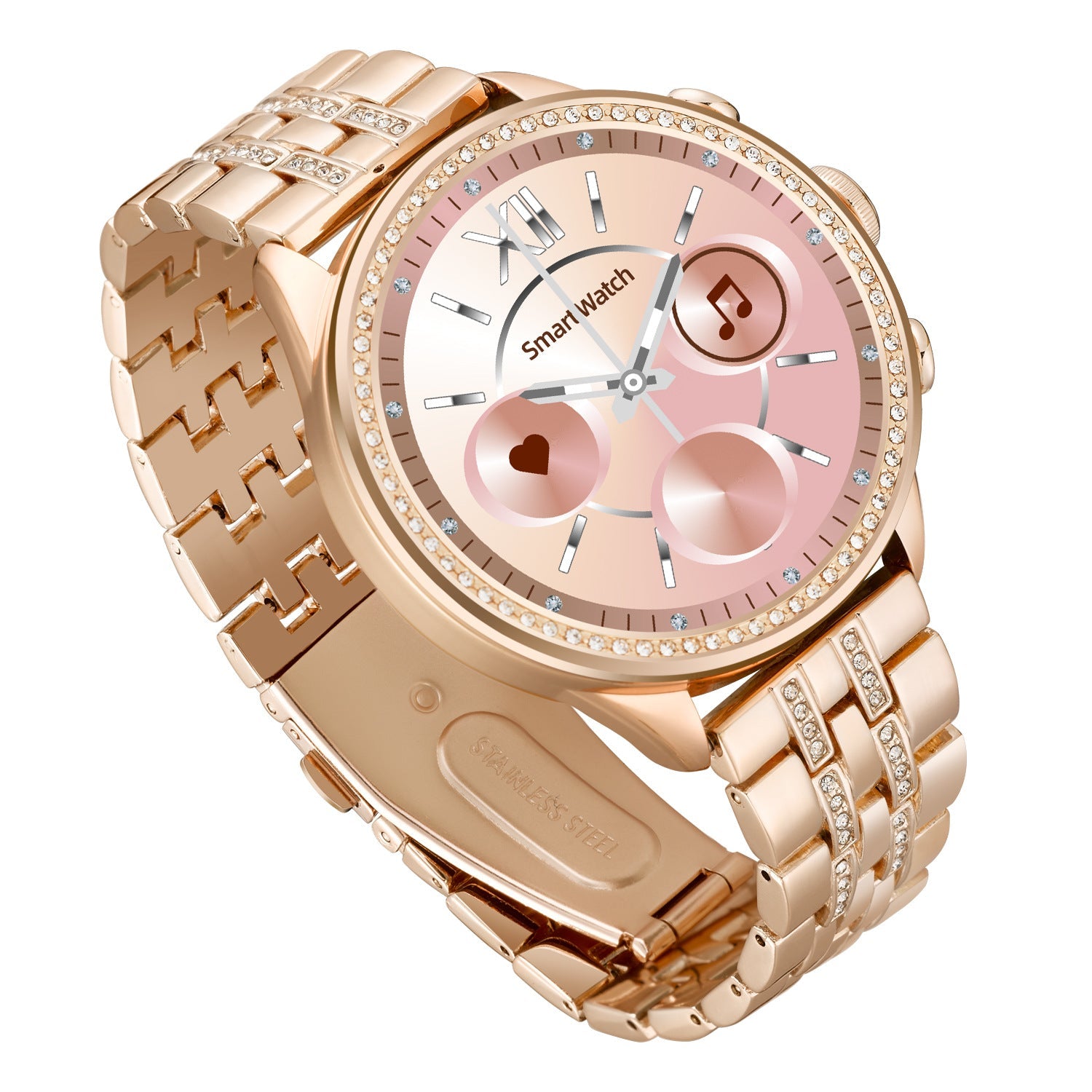 Montre Intelligente Femme Élégante avec Appel Bluetooth et Écran Tactile - IVOIRART.COM