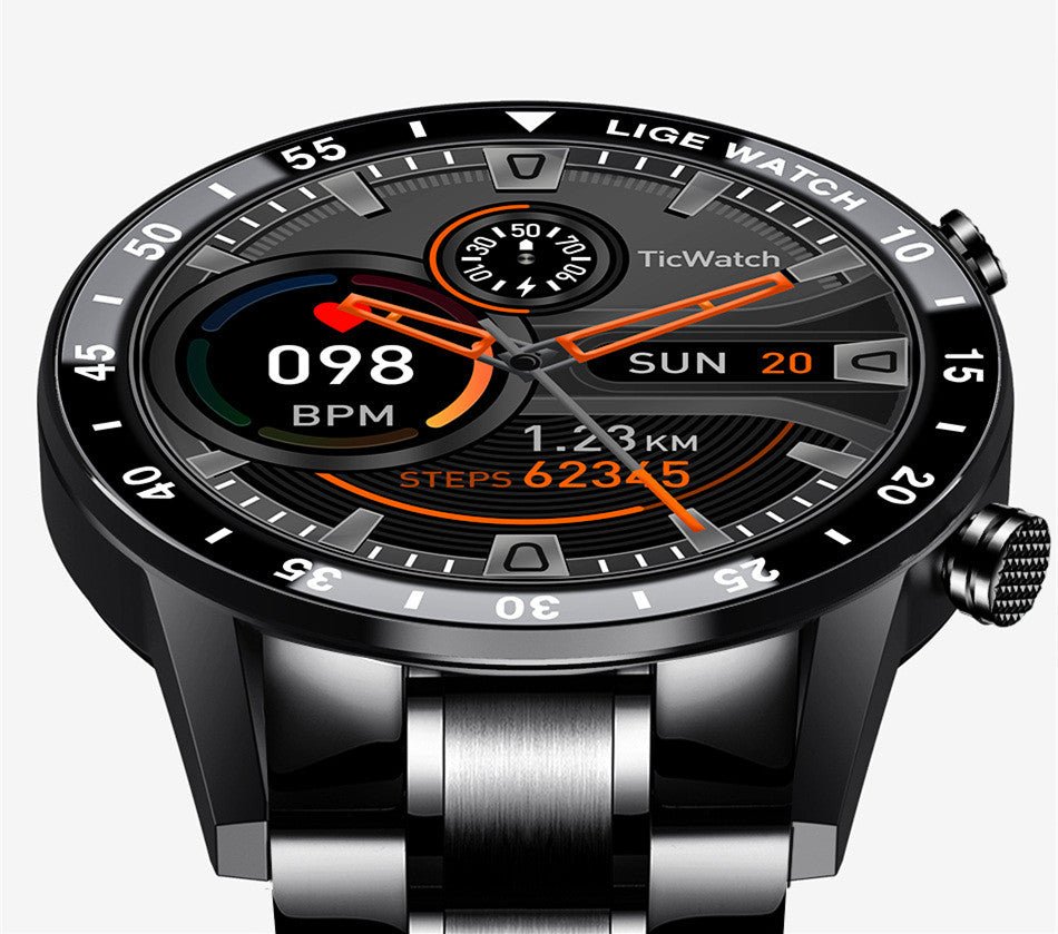 Montre Intelligente Multifonctionnelle Appels Bluetooth Podomètre Pression Artérielle Fréquence Cardiaque Étanche - IVOIRART.COM