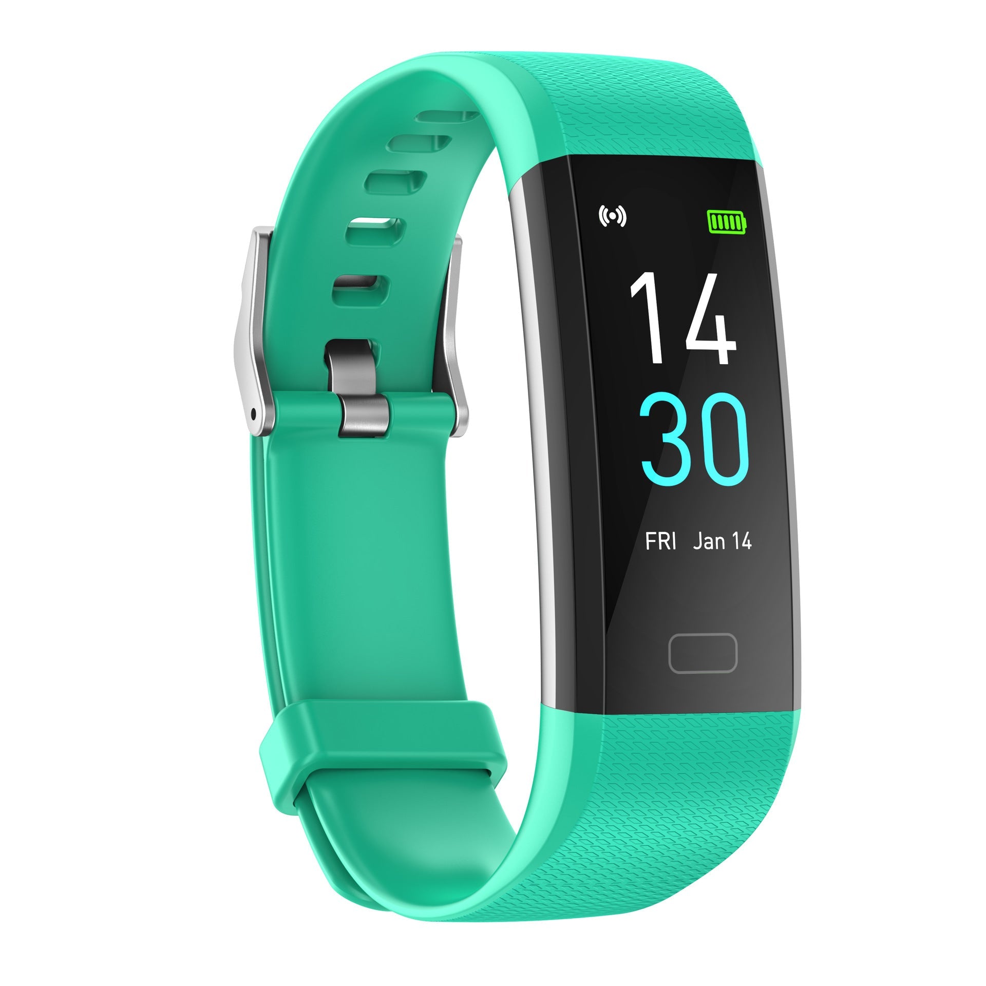 Montre Intelligente Multifonctionnelle Mesure Fréquence Cardiaque, Pas, Température, Tension Artérielle - IVOIRART.COM