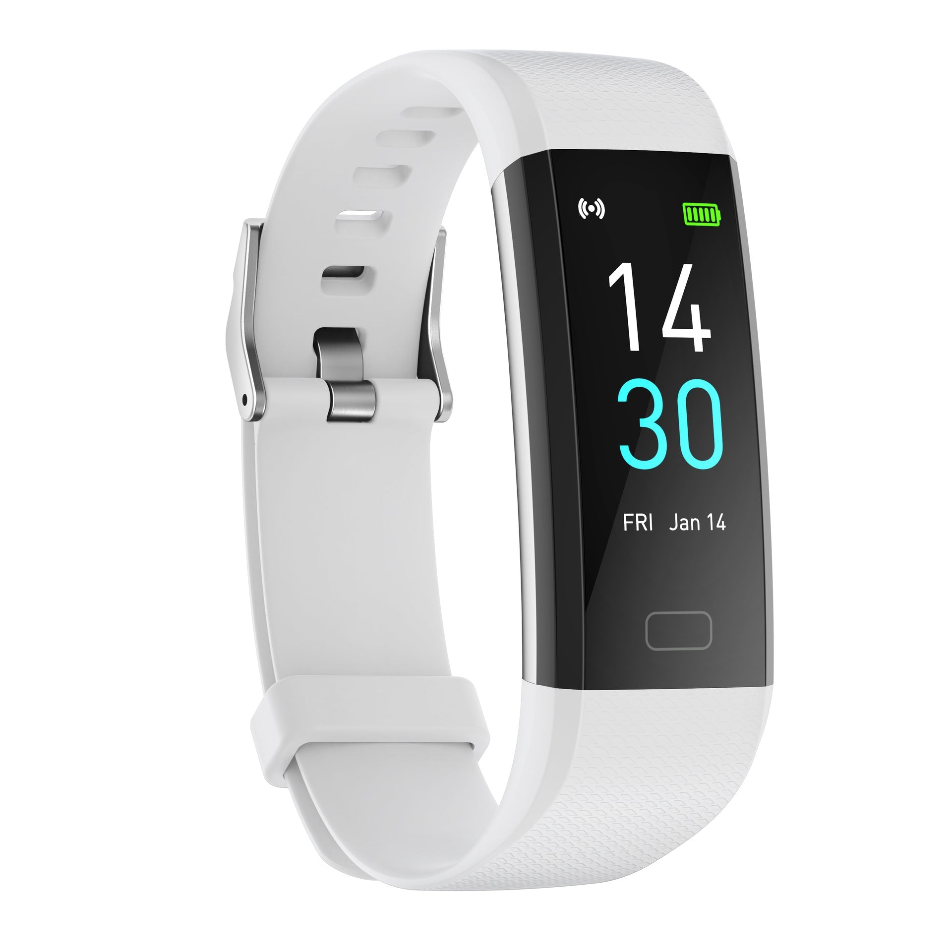 Montre Intelligente Multifonctionnelle Mesure Fréquence Cardiaque, Pas, Température, Tension Artérielle - IVOIRART.COM