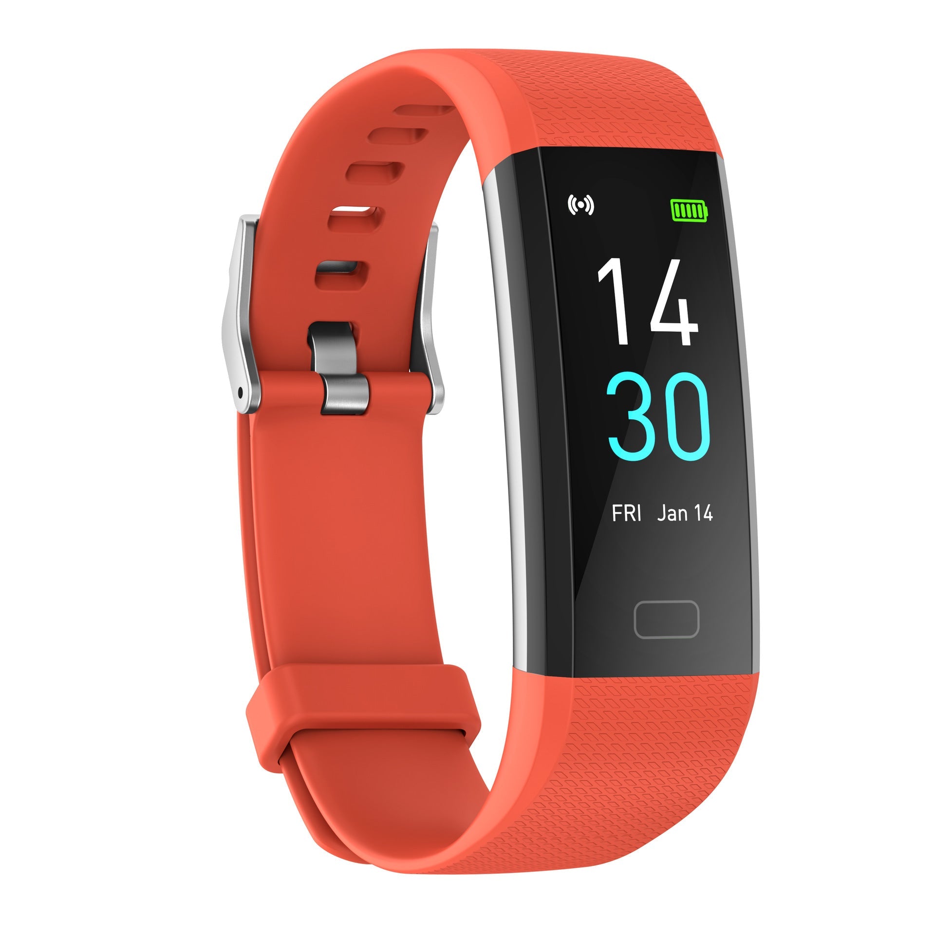Montre Intelligente Multifonctionnelle Mesure Fréquence Cardiaque, Pas, Température, Tension Artérielle - IVOIRART.COM