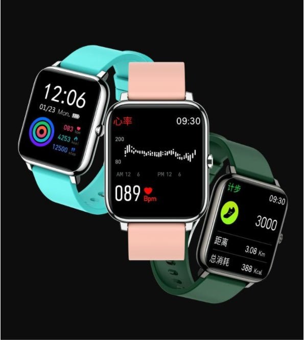 Montre intelligente P22 - écran couleur IPS, Bluetooth 4.0, capteur gravité 3 axes - IVOIRART.COM