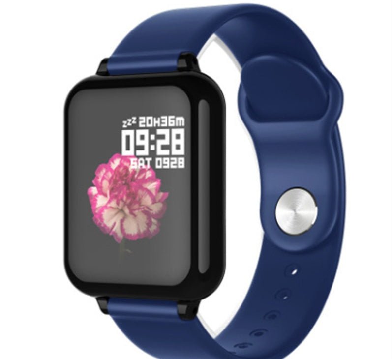 Montre intelligente sportive à écran couleur B57 compatible avec Apple - IVOIRART.COM