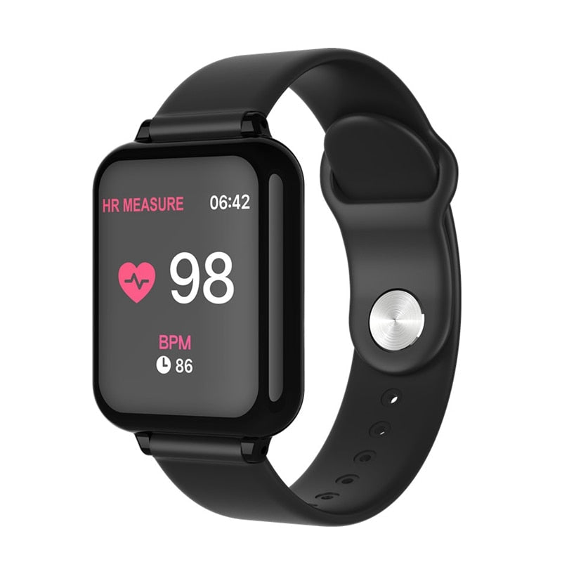 Montre intelligente sportive à écran couleur B57 compatible avec Apple - IVOIRART.COM