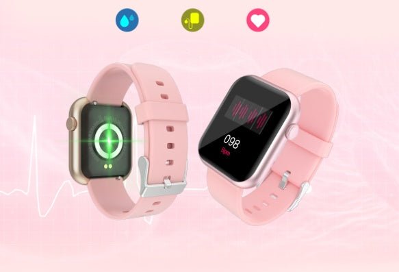 Montre intelligente tactile complète R3L avec écran 1,3 pouce et bracelet silicone - IVOIRART.COM