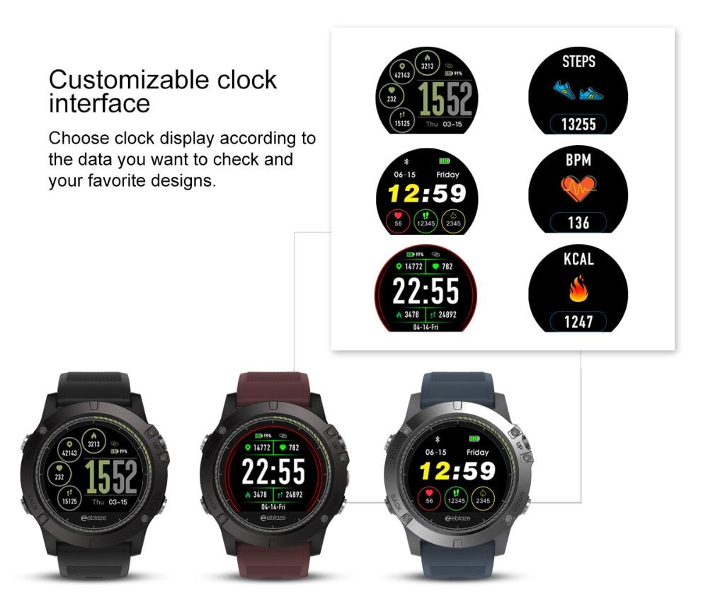 Montre Intelligente Tactique V3 Fréquence Cardiaque avec Suivi Avancé Activité - IVOIRART.COM