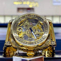Montre mécanique automatique creusée à relief pour homme, design exclusif - IVOIRART.COM