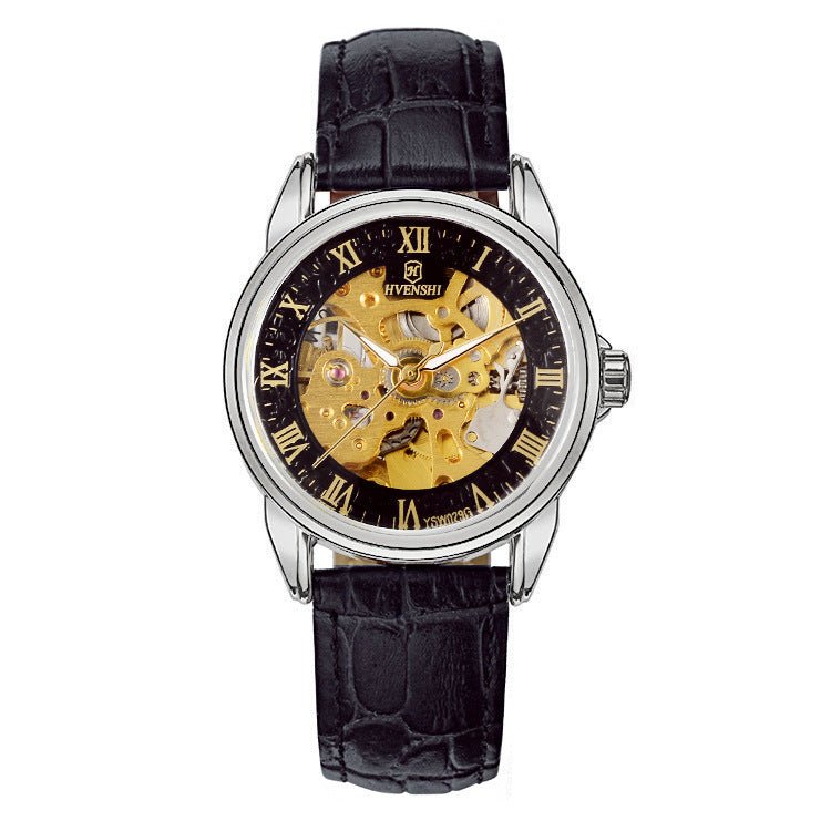 Montre mécanique automatique double face à cadran ouvert - élégance et précision - IVOIRART.COM