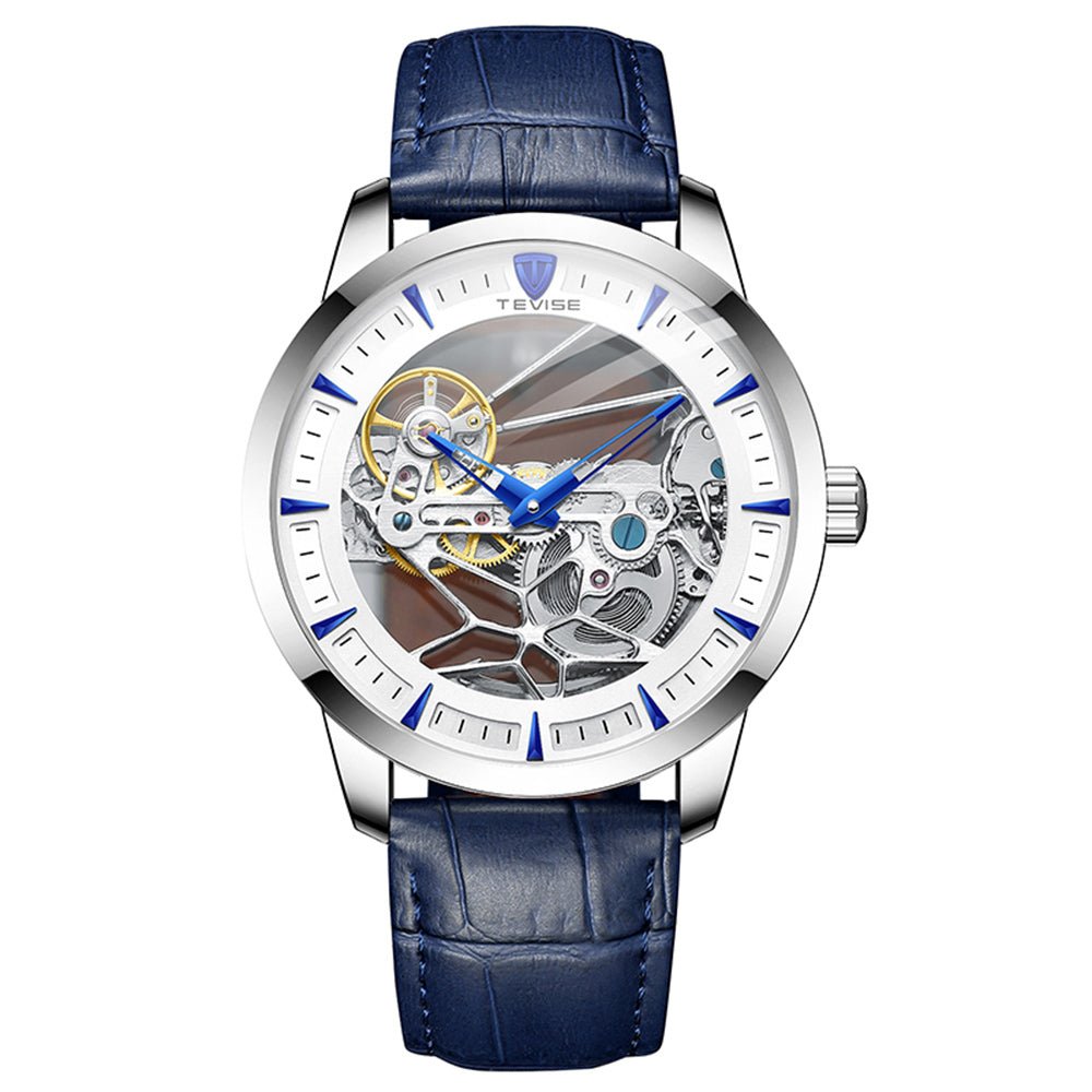 Montre mécanique automatique étanche pour homme avec cadran squelette élégant - IVOIRART.COM