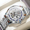 Montre Mécanique Automatique Homme Double Face Creuse Élégante et Moderne - IVOIRART.COM