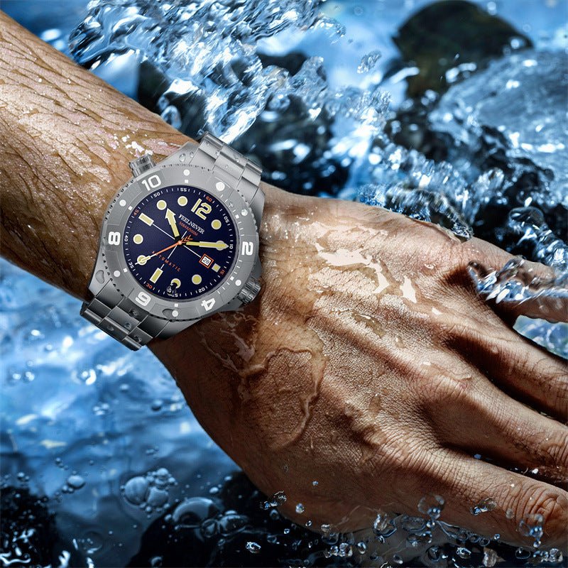 Montre mécanique automatique pour homme alliant élégance et précision professionnelle - IVOIRART.COM