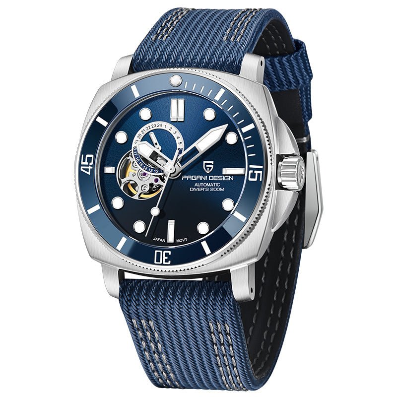 Montre Mécanique Automatique Pour Homme Avec Affichage Lumineux Et Étanchéité - IVOIRART.COM
