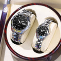 Montre mécanique décontractée à grand cadran pour couples élégants et complices - IVOIRART.COM