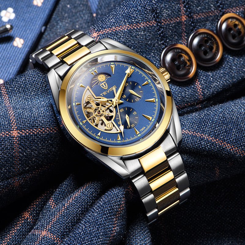 Montre mécanique décontractée pour homme avec tourbillon - style et finesse - IVOIRART.COM
