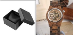 Montre Mécanique en Bois Créative pour Homme, Style Décontracté et Mode - IVOIRART.COM