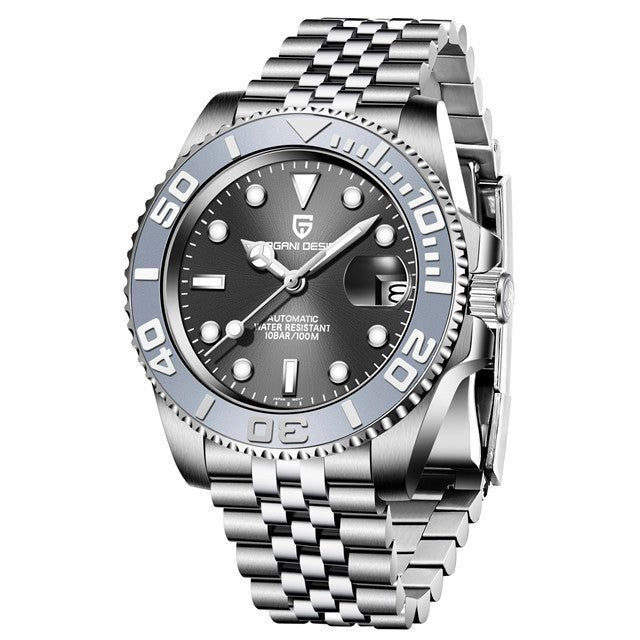 Montre Mécanique Homme à Chiffres Lumineux et Cadran Rotatif Élégante - IVOIRART.COM