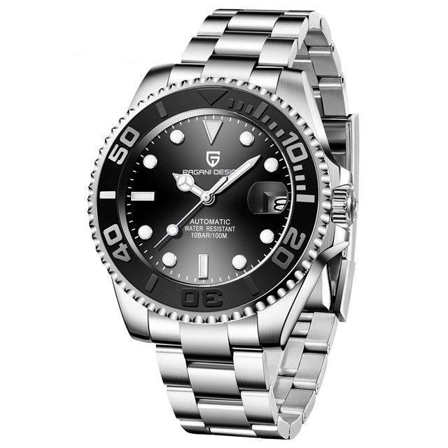 Montre Mécanique Homme à Chiffres Lumineux et Cadran Rotatif Élégante - IVOIRART.COM