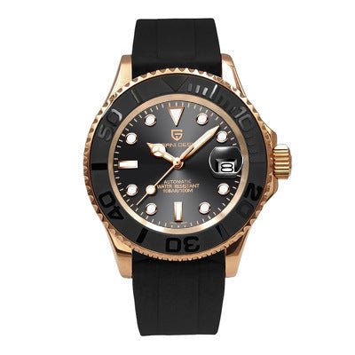 Montre Mécanique Homme à Chiffres Lumineux et Cadran Rotatif Élégante - IVOIRART.COM