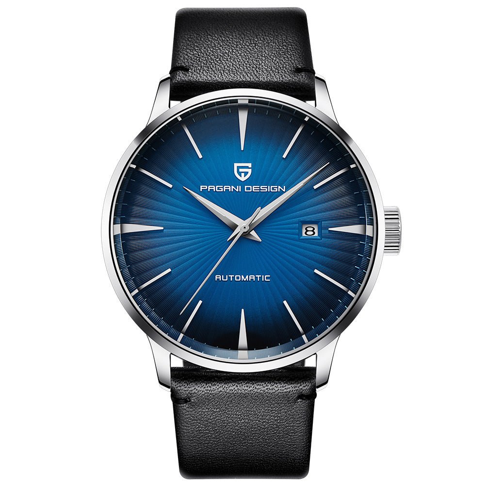 Montre Mécanique Homme Étanche avec Bracelet en Acier Inoxydable Élégant - IVOIRART.COM