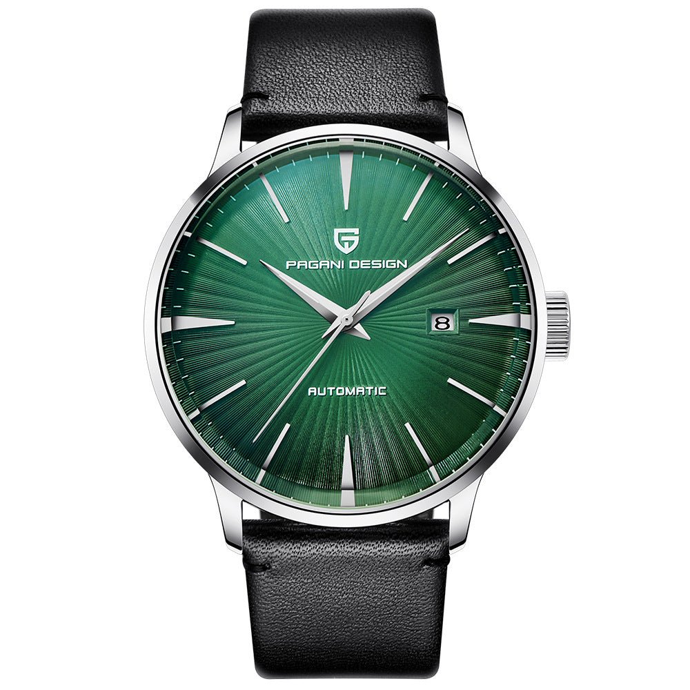 Montre Mécanique Homme Étanche avec Bracelet en Acier Inoxydable Élégant - IVOIRART.COM