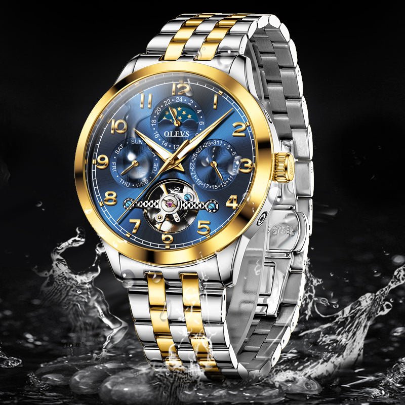 Montre Mécanique Lumineuse Étanche Automatique Homme Style Élégant - IVOIRART.COM