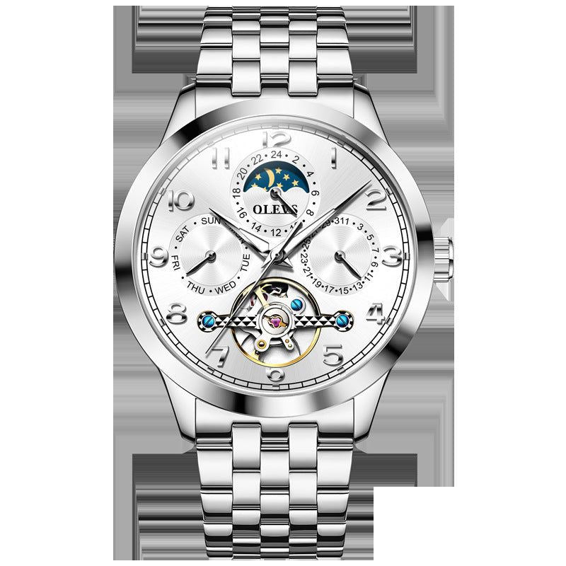 Montre Mécanique Lumineuse Étanche Automatique Homme Style Élégant - IVOIRART.COM