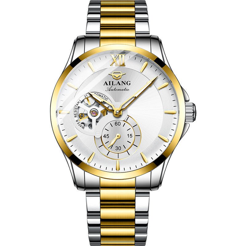 Montre Mécanique pour Homme, Étanche Jusqu'à 30M, Design Élégant et Raffiné - IVOIRART.COM