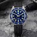 Montre mécanique submersible étanche avec miroir bulle en saphir, 40 mm - IVOIRART.COM