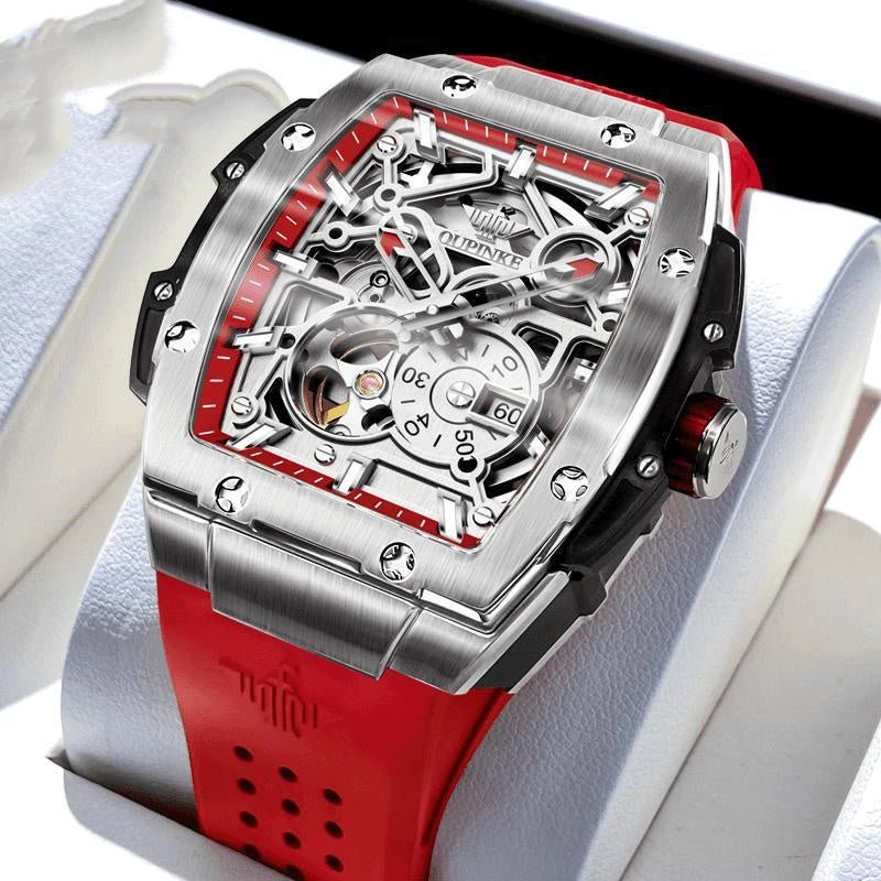 Montre mécanique suisse tendance pour homme au design dominant et polyvalent - IVOIRART.COM