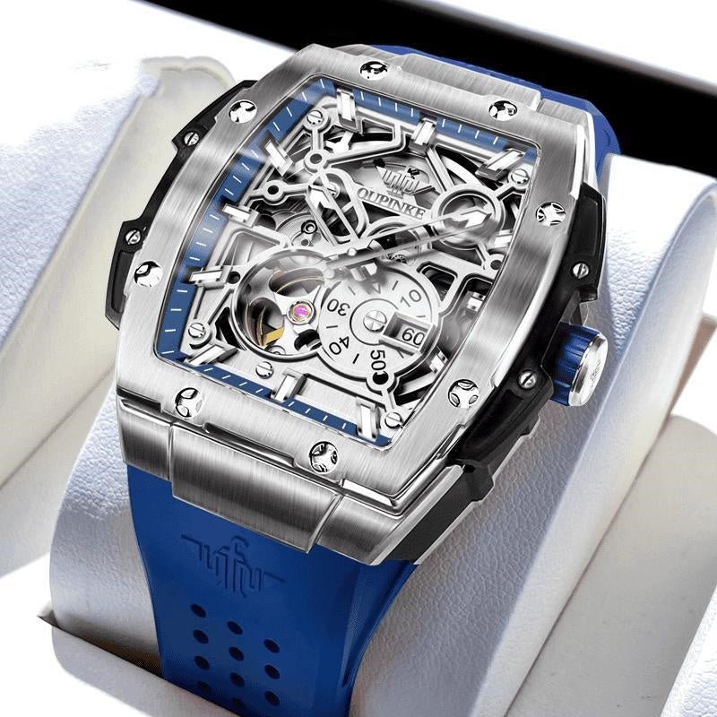 Montre mécanique suisse tendance pour homme au design dominant et polyvalent - IVOIRART.COM