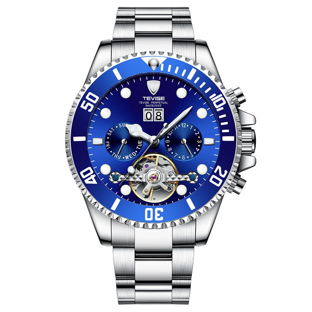 Montre mécanique Tourbillon Homme Water Ghost, élégance et précision aquatique - IVOIRART.COM