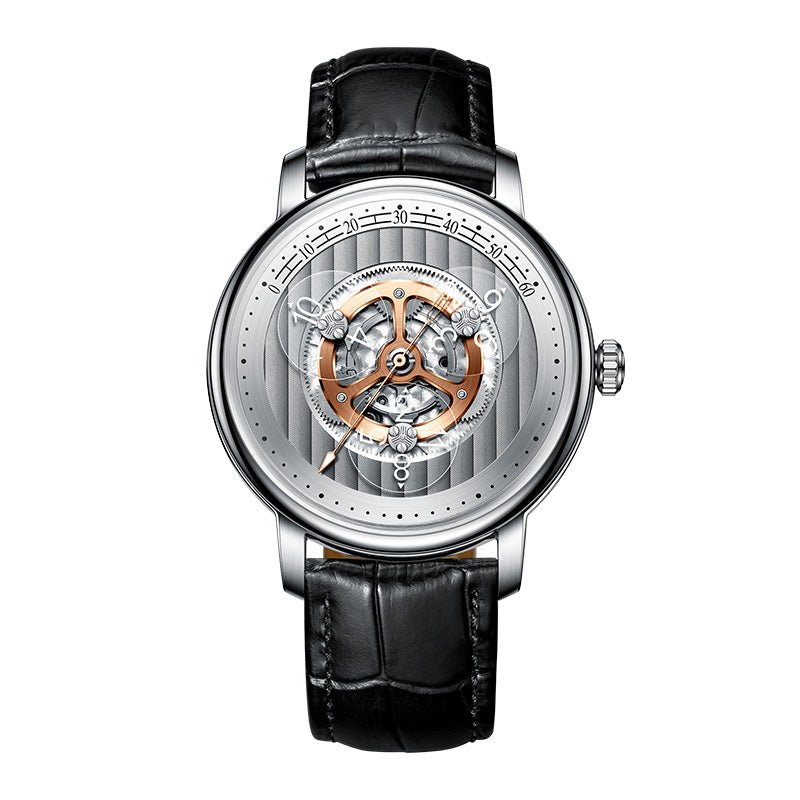 Montre Petite Homme Automatique Mécanique Creuse Élégante et Résistante - IVOIRART.COM