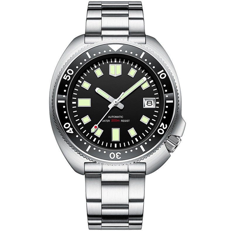 Montre Plongée pour Homme en Acier Mécanique à Remontage Automatique - IVOIRART.COM
