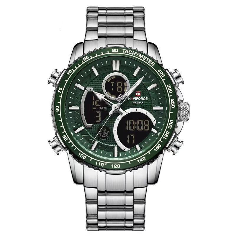 Montre quartz multifonction pour homme style affaires, électronique, étanche - IVOIRART.COM
