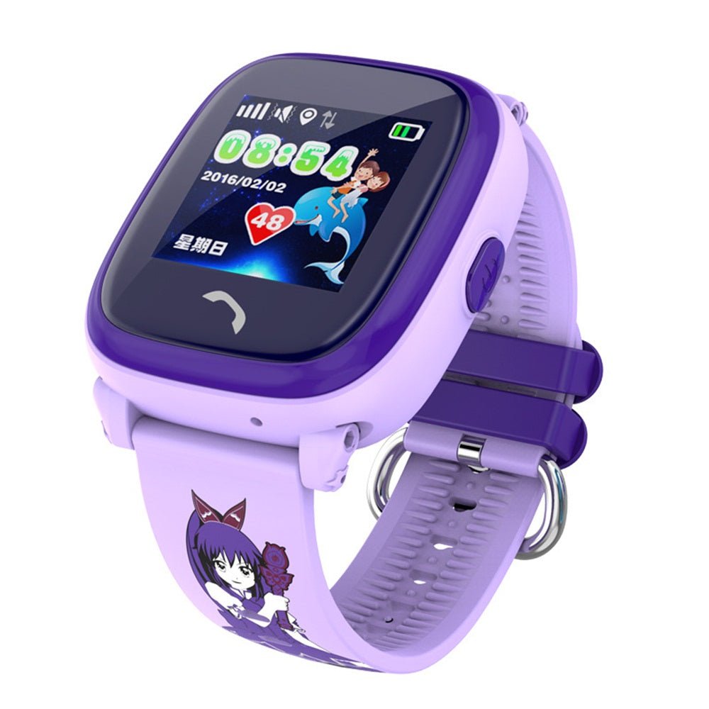 Montres intelligentes étanches enfants DF25 avec écran tactile, appel secours, surveillance à distance et localisation - IVOIRART.COM