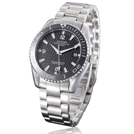 Montres mécaniques automatiques élégantes avec bracelet acier inoxydable homme - IVOIRART.COM