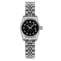 Montres mécaniques automatiques vintage rondes pour femme, acier inoxydable doré - IVOIRART.COM