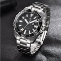 Montres mécaniques pour hommes, élégantes et robustes, modèle PD - 1617, acier inoxydable - IVOIRART.COM