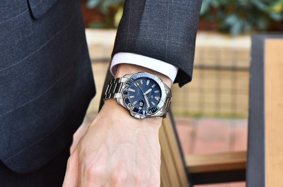 Montres mécaniques pour hommes, élégantes et robustes, modèle PD - 1617, acier inoxydable - IVOIRART.COM