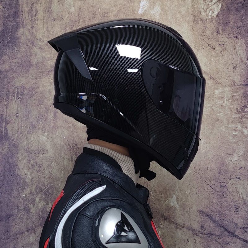 Motorcycle Helmet Men's Bluetooth Warm Full Face Four Seasons - IVOIRART.COM