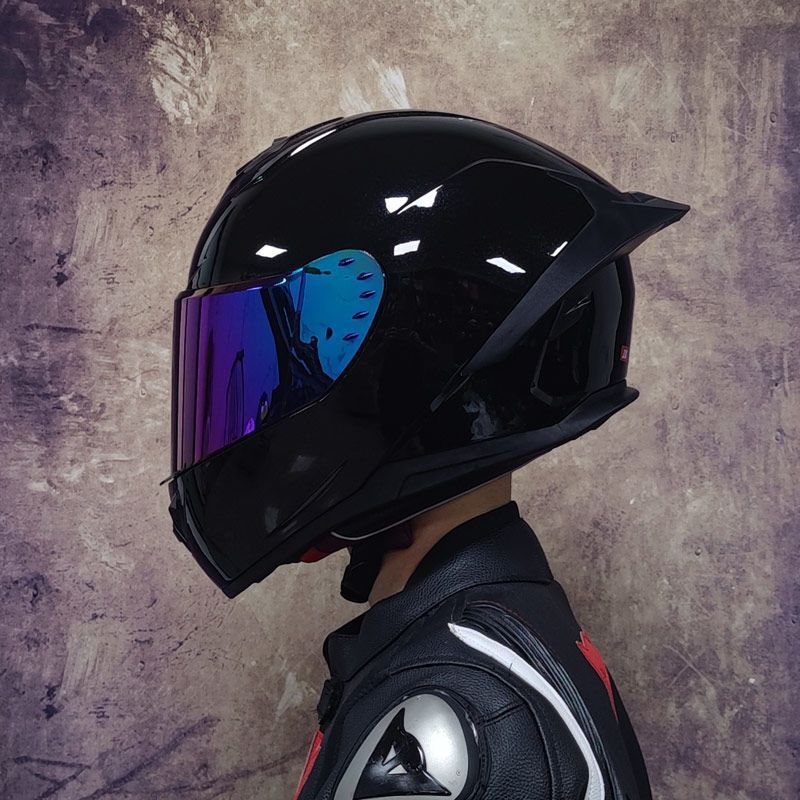 Motorcycle Helmet Men's Bluetooth Warm Full Face Four Seasons - IVOIRART.COM