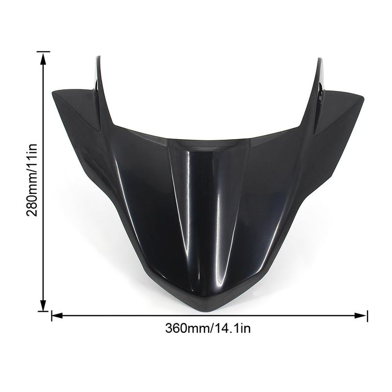 Motorcycle Modified Parts Front Headlight Spoiler Cover - IVOIRART.COM