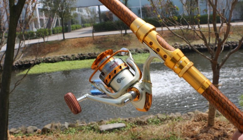 Moulinet de Pêche YUMOSHI Ultra Léger avec 12 Roulements à Billes, Anti-Reverse - IVOIRART.COM